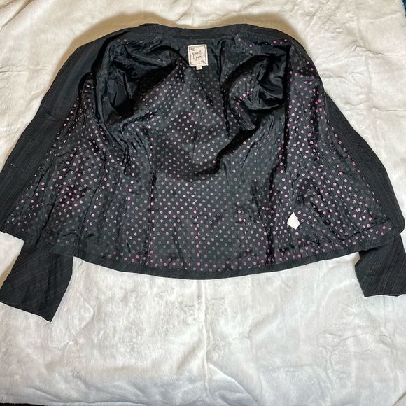 Vtg 90s Y2K Nanette Lepore Fitted Blazer Jacket for Anthropologie - Picture 8 of 8
